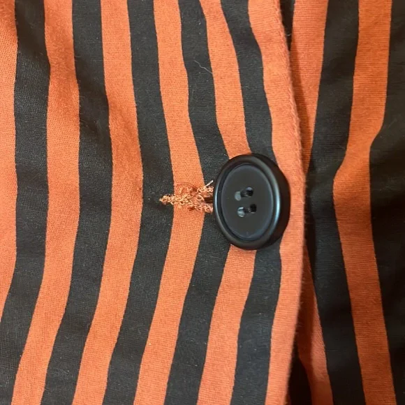 Zenobia Single button Striped Women’s Blazer - Picture 8 of 10